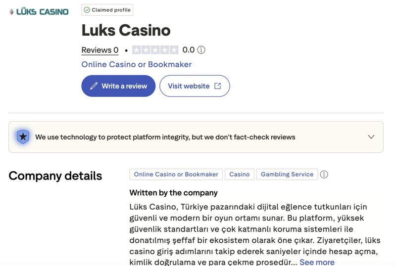Overview of lizaro casino login